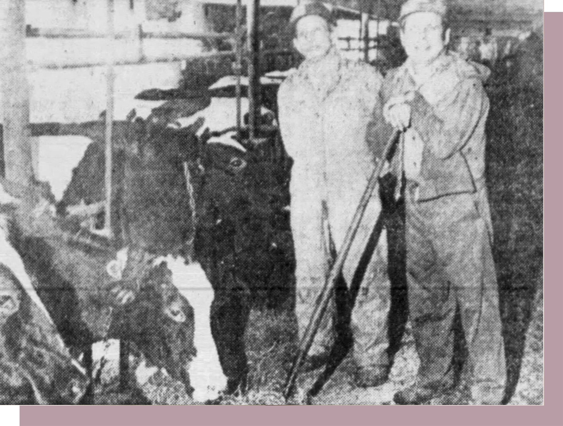 about zick farm - picture of my grandfather at the farm